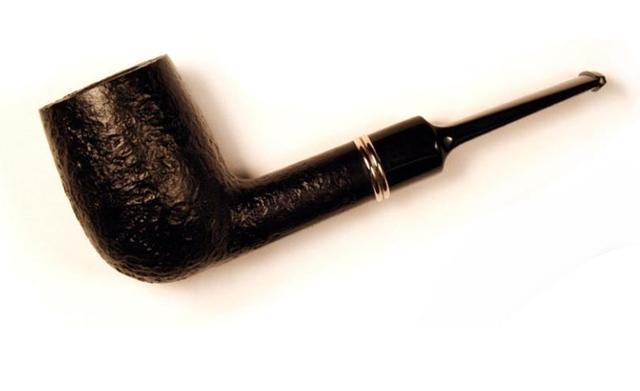 Vauen 4494 sandblasted-stem changed, ring added 220670301ba0dcb1a39acff00c4665450f49a4d9