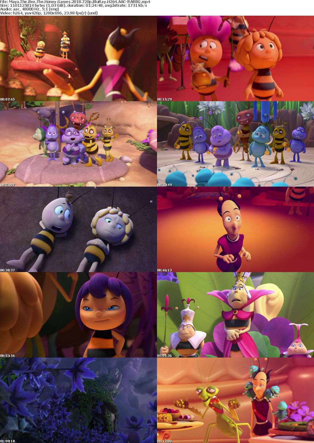 Maya The Bee The Honey Games 2018 720p BluRay H264 AAC-RARBG Maya The Bee The Honey Games 2018 720p BluRay H264 AAC-RARBG