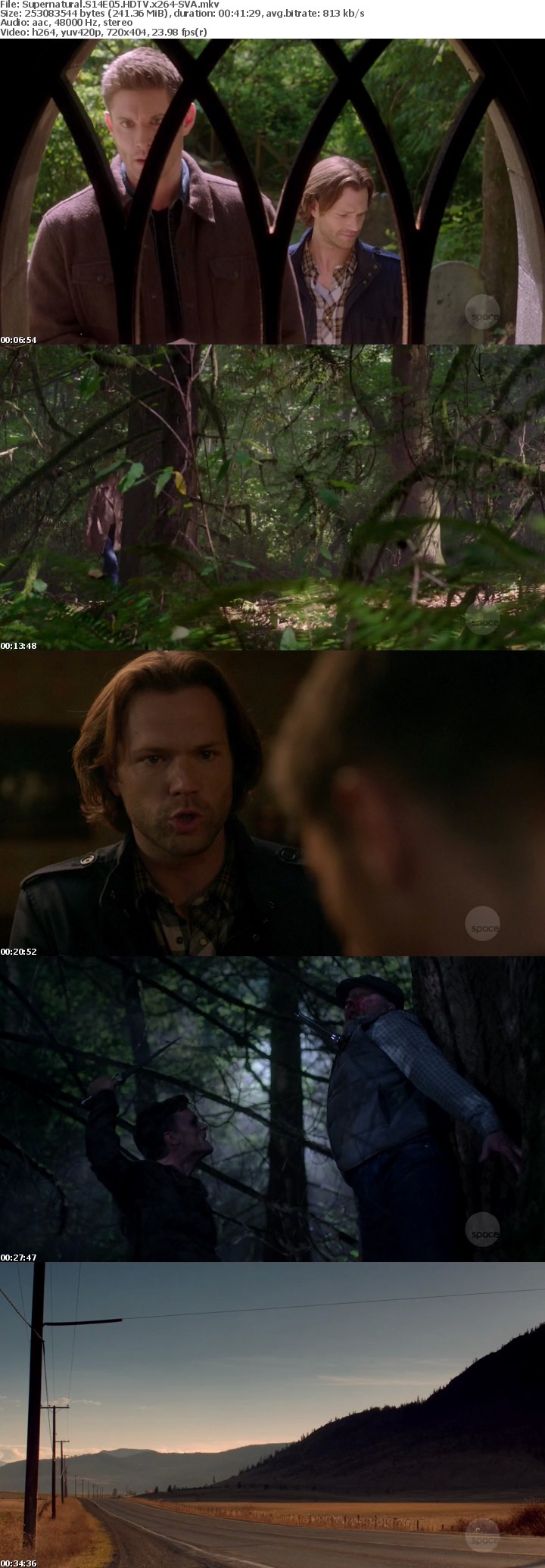 Supernatural S14E05 HDTV x264-SVA Supernatural S14E05 HDTV x264-SVA