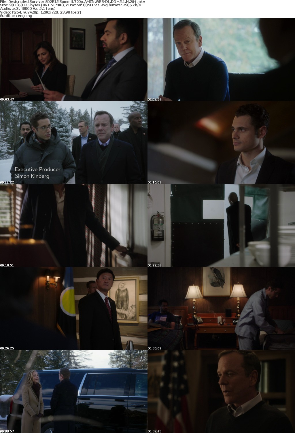 Designated Survivor S02E15 Summit 720p AMZN WEB-DL DD+5 1 H 264 Designated Survivor S02E15 Summit 720p AMZN WEB-DL DD+5 1 H 264
