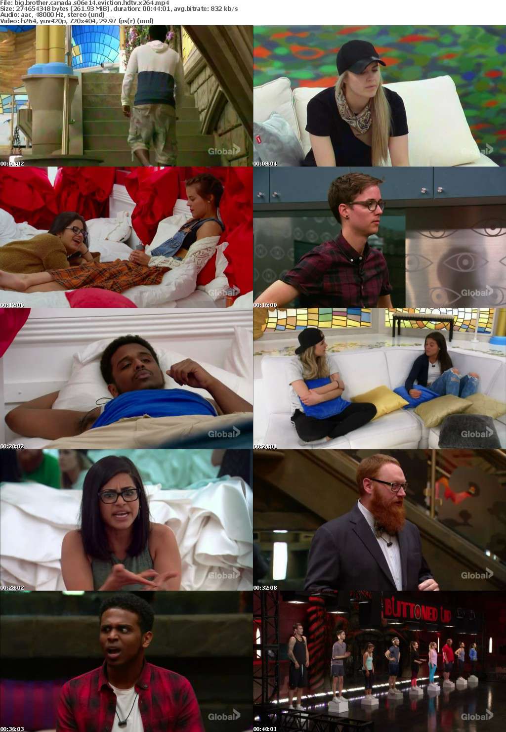 big brother canada s06e14 eviction hdtv x264 big brother canada s06e14 eviction hdtv x264
