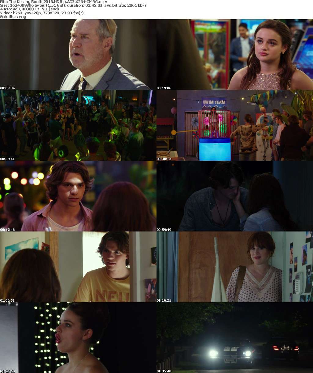 The Kissing Booth 2018 HDRip AC3 X264-CMRG The Kissing Booth 2018 HDRip AC3 X264-CMRG