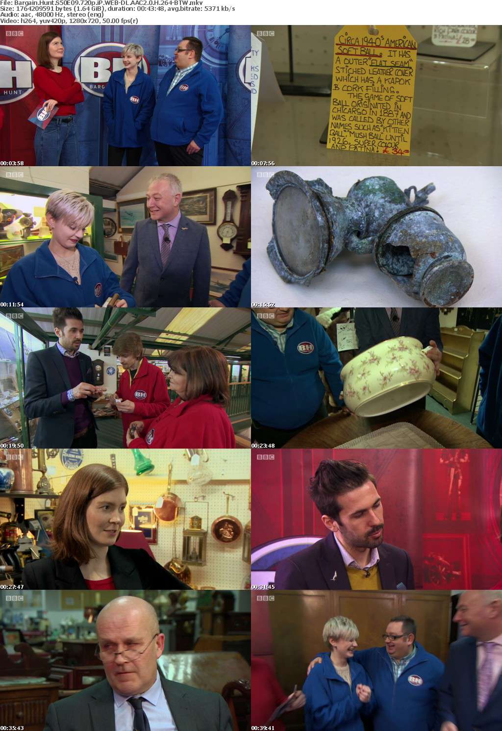 Bargain Hunt S50E09 720p iP WEB-DL AAC2 0 H 264-BTW Bargain Hunt S50E09 720p iP WEB-DL AAC2 0 H 264-BTW