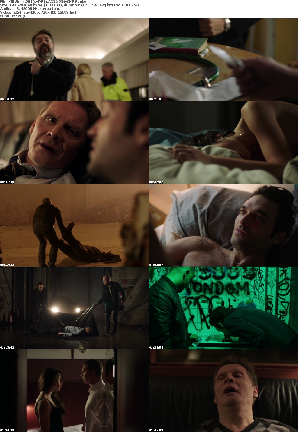 Kill Skills (2016) HDRip AC3 X264-CMRG