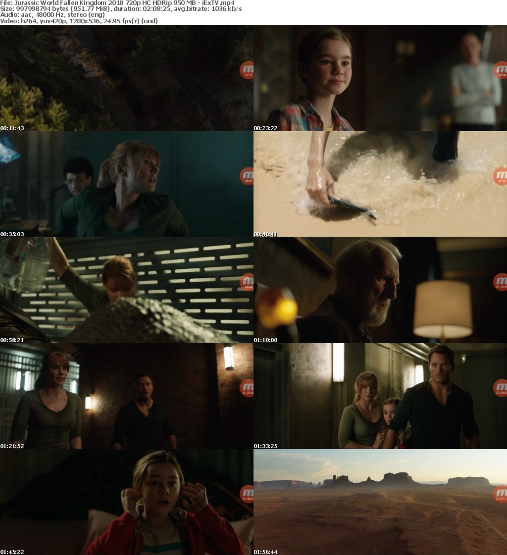 Jurassic World Fallen Kingdom 2018 720p HC HDRip 950 MB - iExTV Jurassic World Fallen Kingdom 2018 720p HC HDRip 950 MB - iExTV