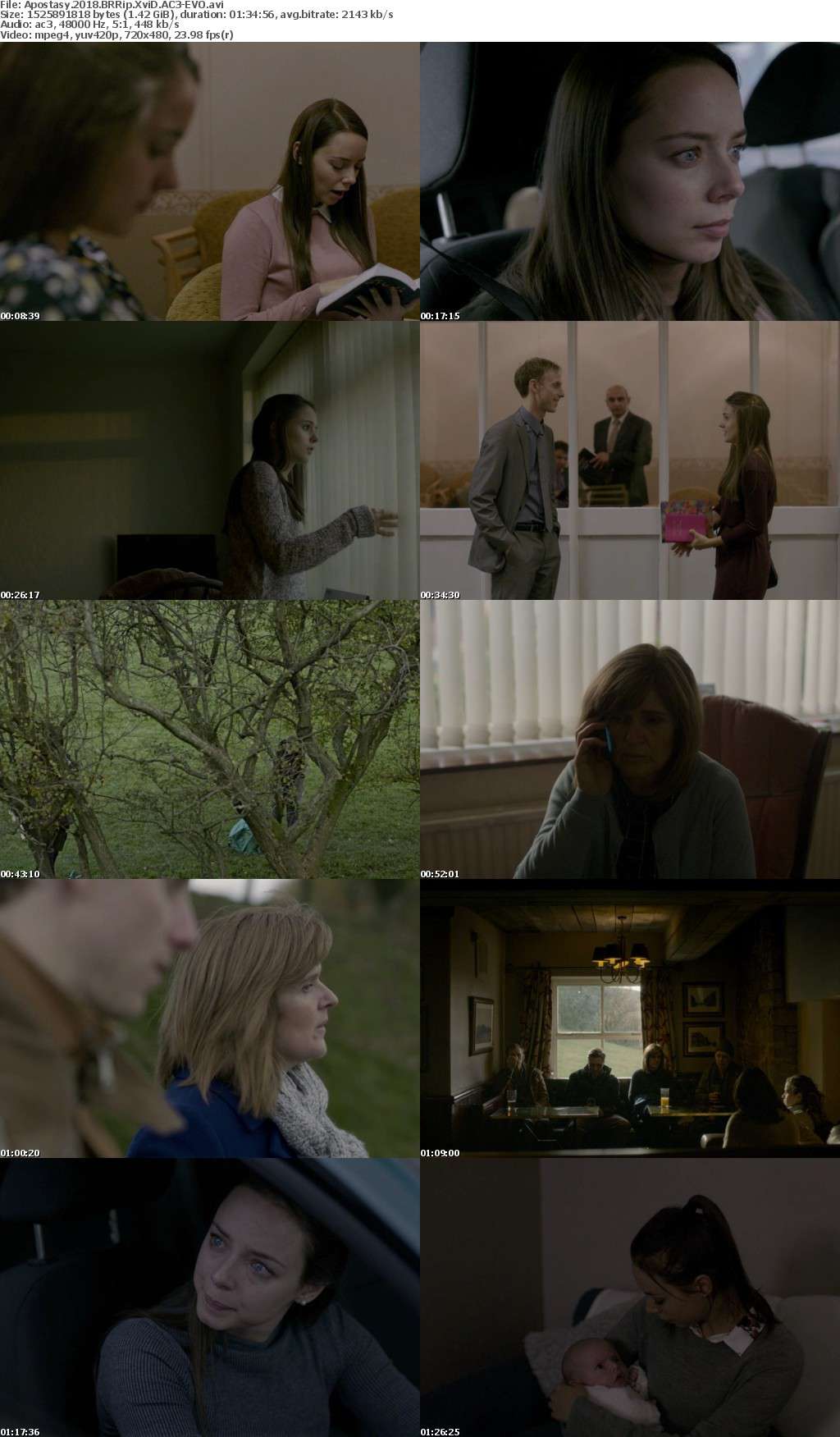 Apostasy 2018 BRRip XviD AC3-EVO Apostasy 2018 BRRip XviD AC3-EVO