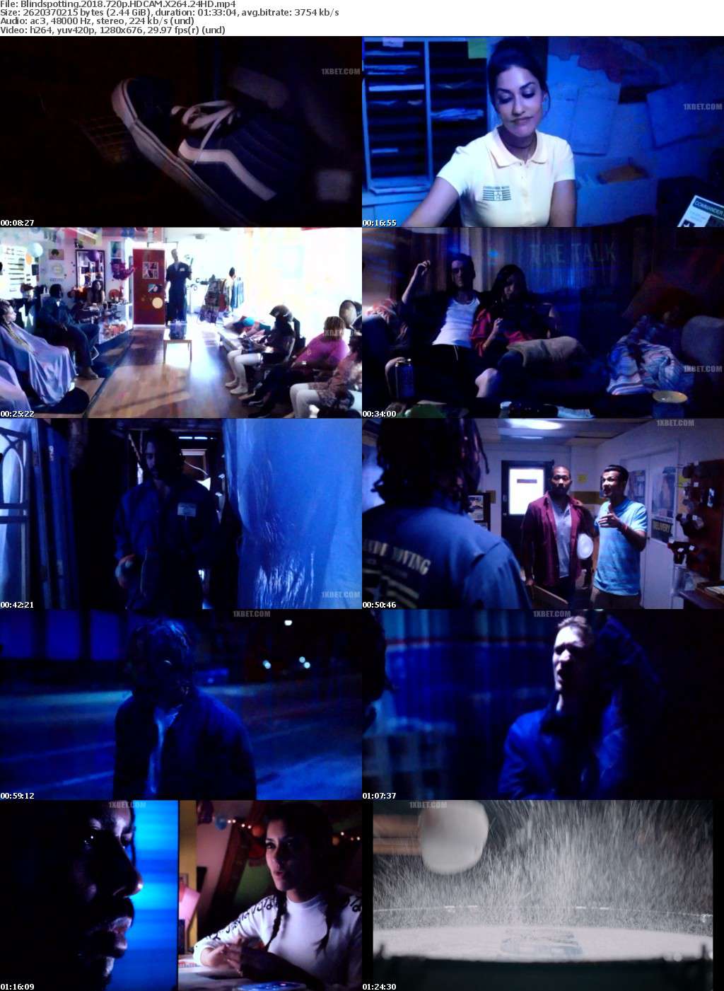 Blindspotting (2018) 720p HDCAM X264 24HD