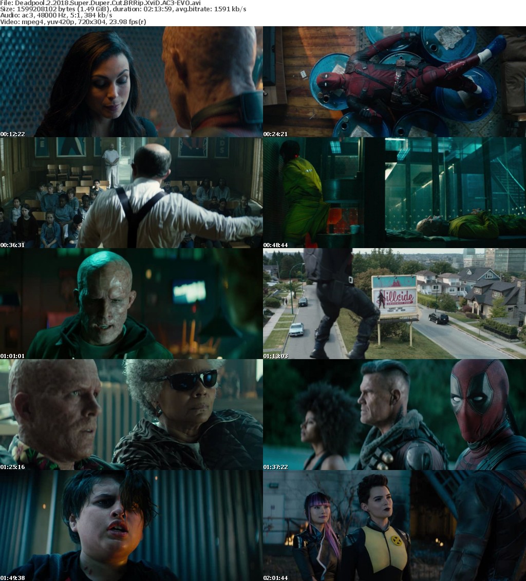 Deadpool 2 (2018) Super Duper Cut BRRip XviD AC3-EVO