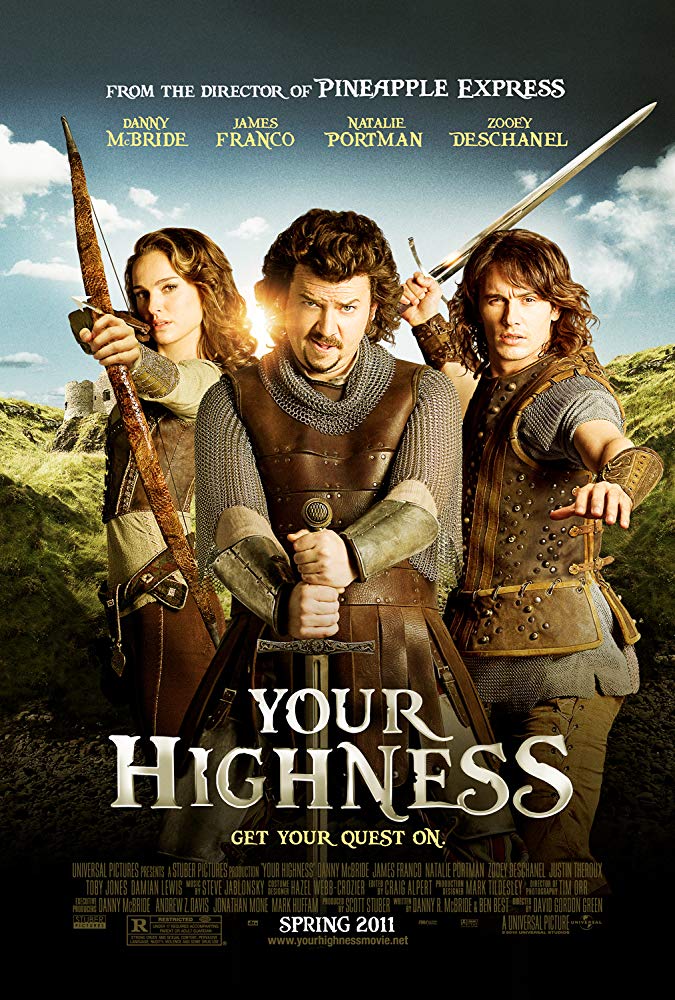 Your Highness 2011 UNRATED 1080p BluRay x264 Dual Audio Hindi DD 5 1 - English DD 5 1 ESub MW