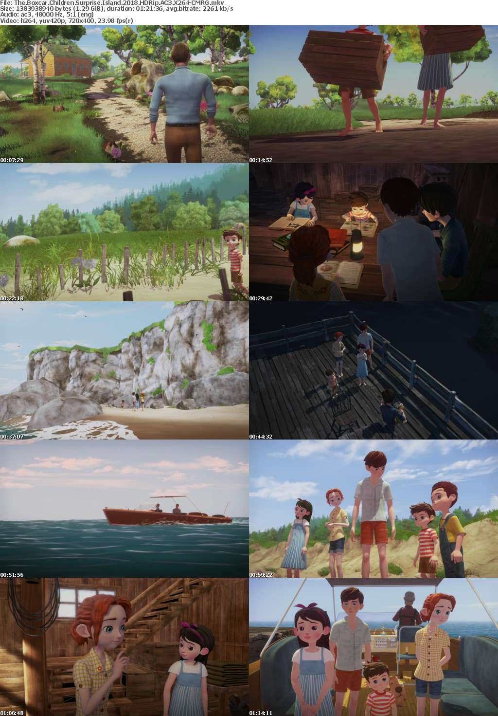 The Boxcar Children Surprise Island (2018) HDRip AC3 X264-CMRG