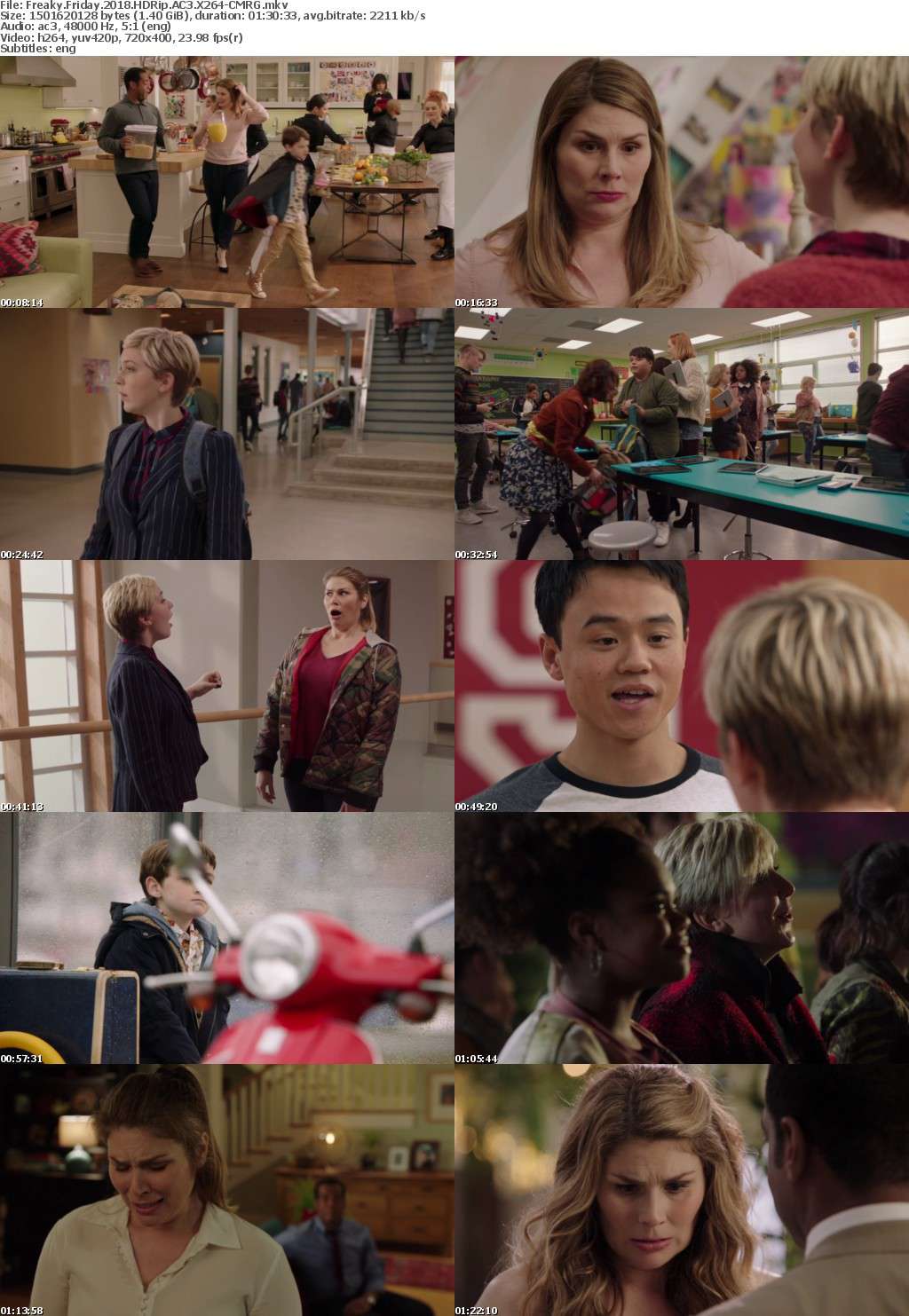 Freaky Friday (2018) HDRip AC3 X264-CMRG