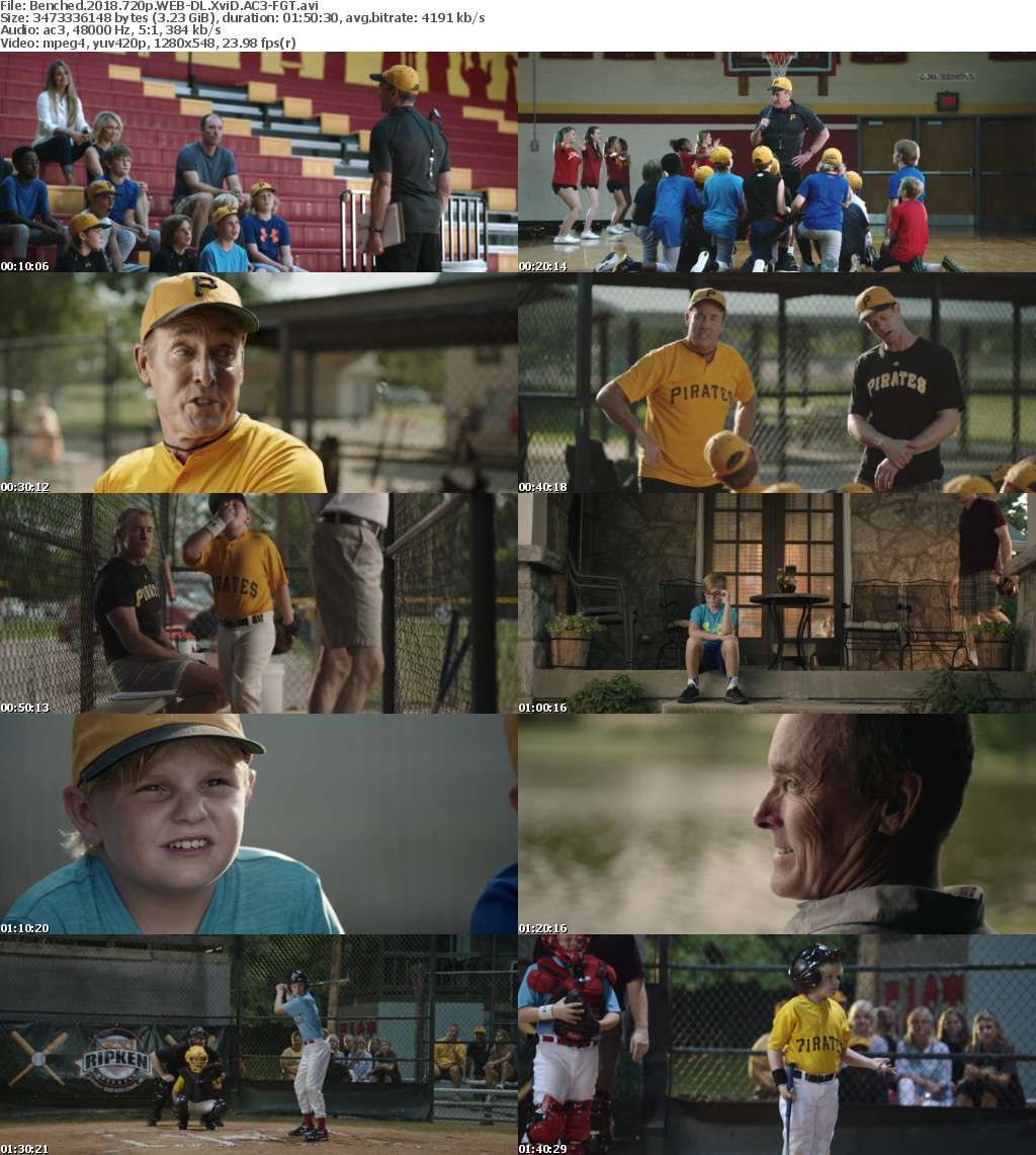 Benched (2018) 720p WEB-DL XviD AC3-FGT