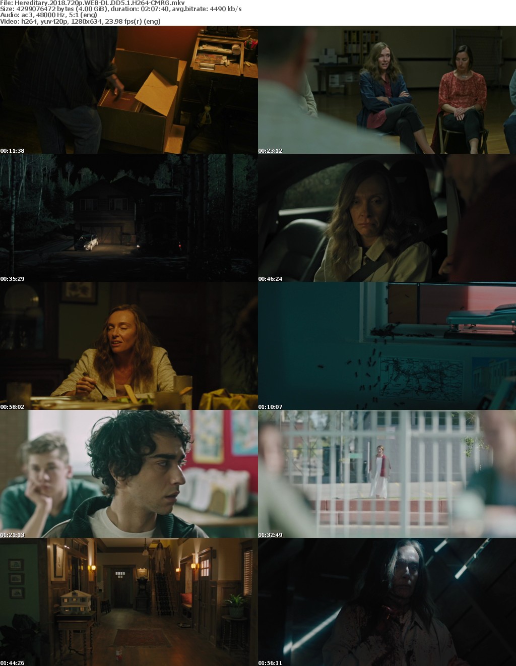 Hereditary (2018) 720p WEB-DL DD5.1 H264-CMRG