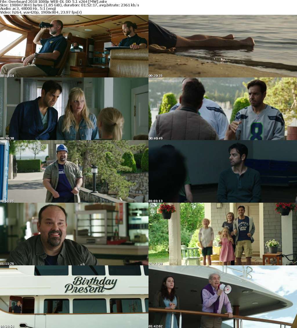 Overboard (2018) 1080p WEB-DL DD 5.1 x264 MW