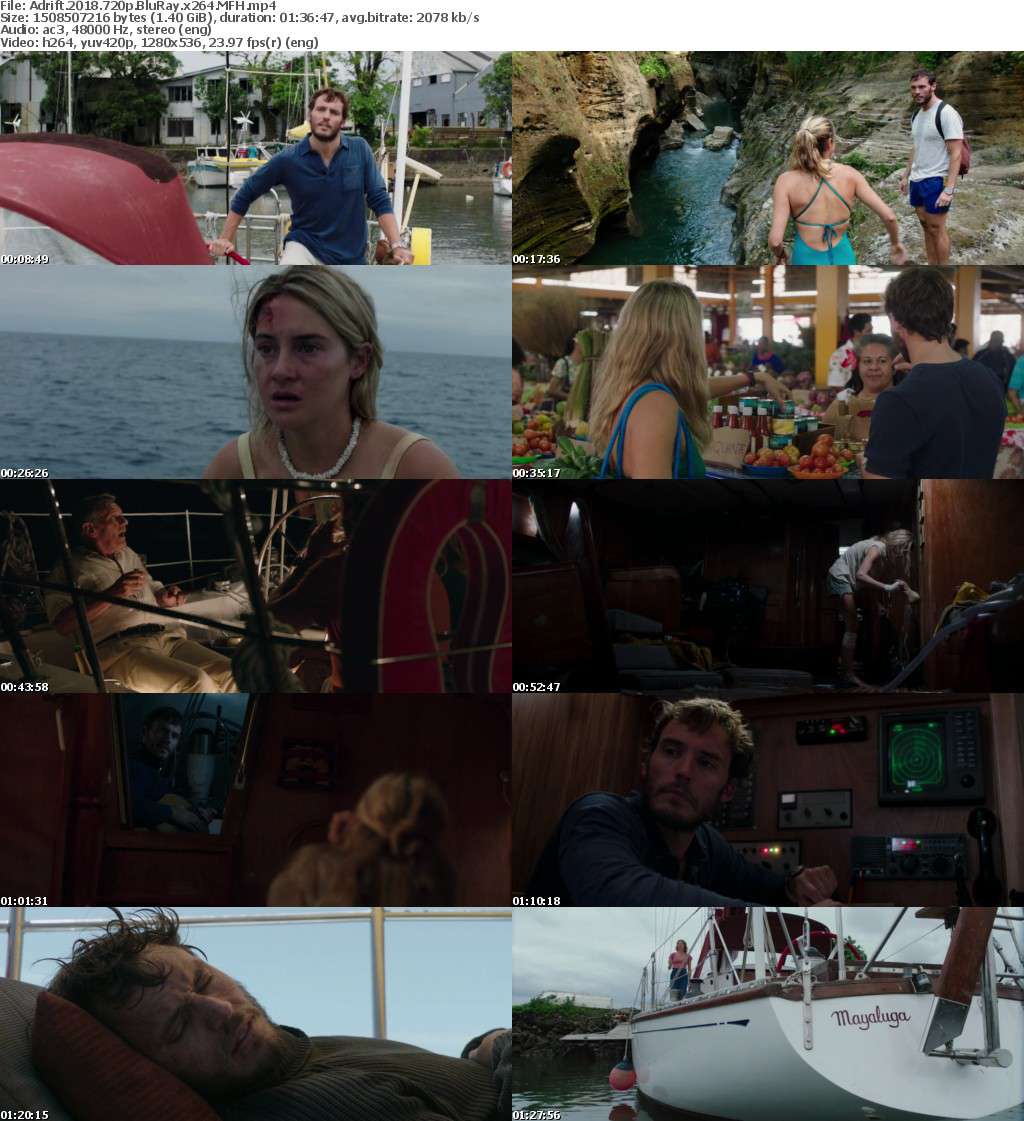 Adrift (2018) 720p BluRay x264 MFH