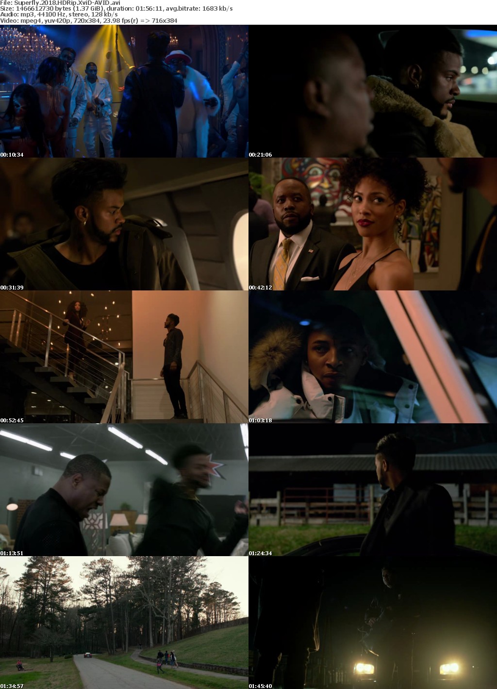 Superfly (2018) HDRip XviD-AVID