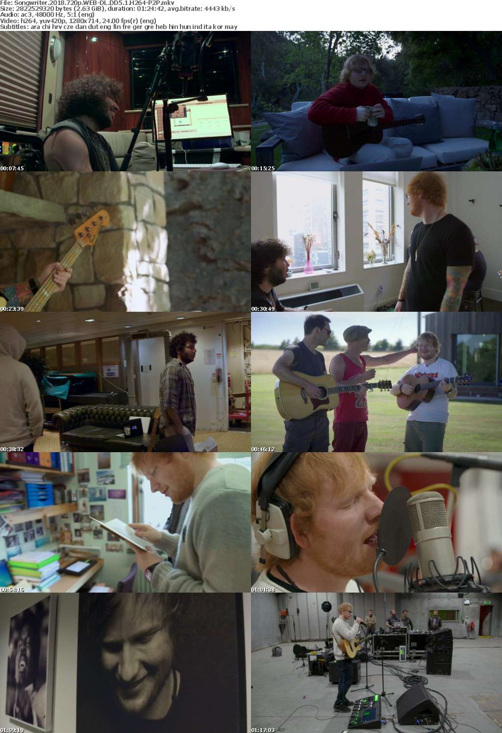 Songwriter (2018) 720p WEB-DL DD5.1 H264-P2P