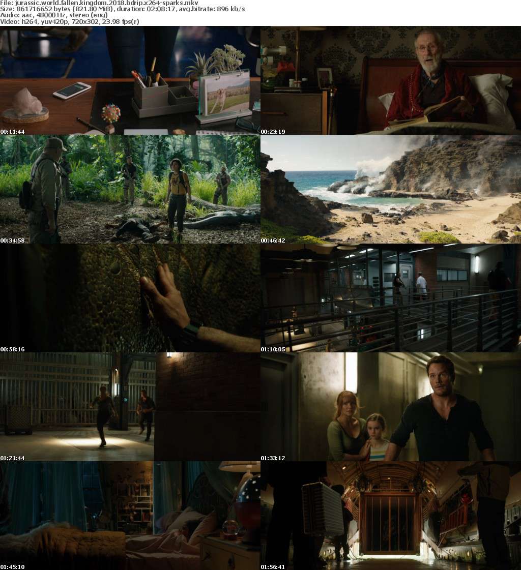 Jurassic World Fallen Kingdom (2018) BDRip x264-SPARKS