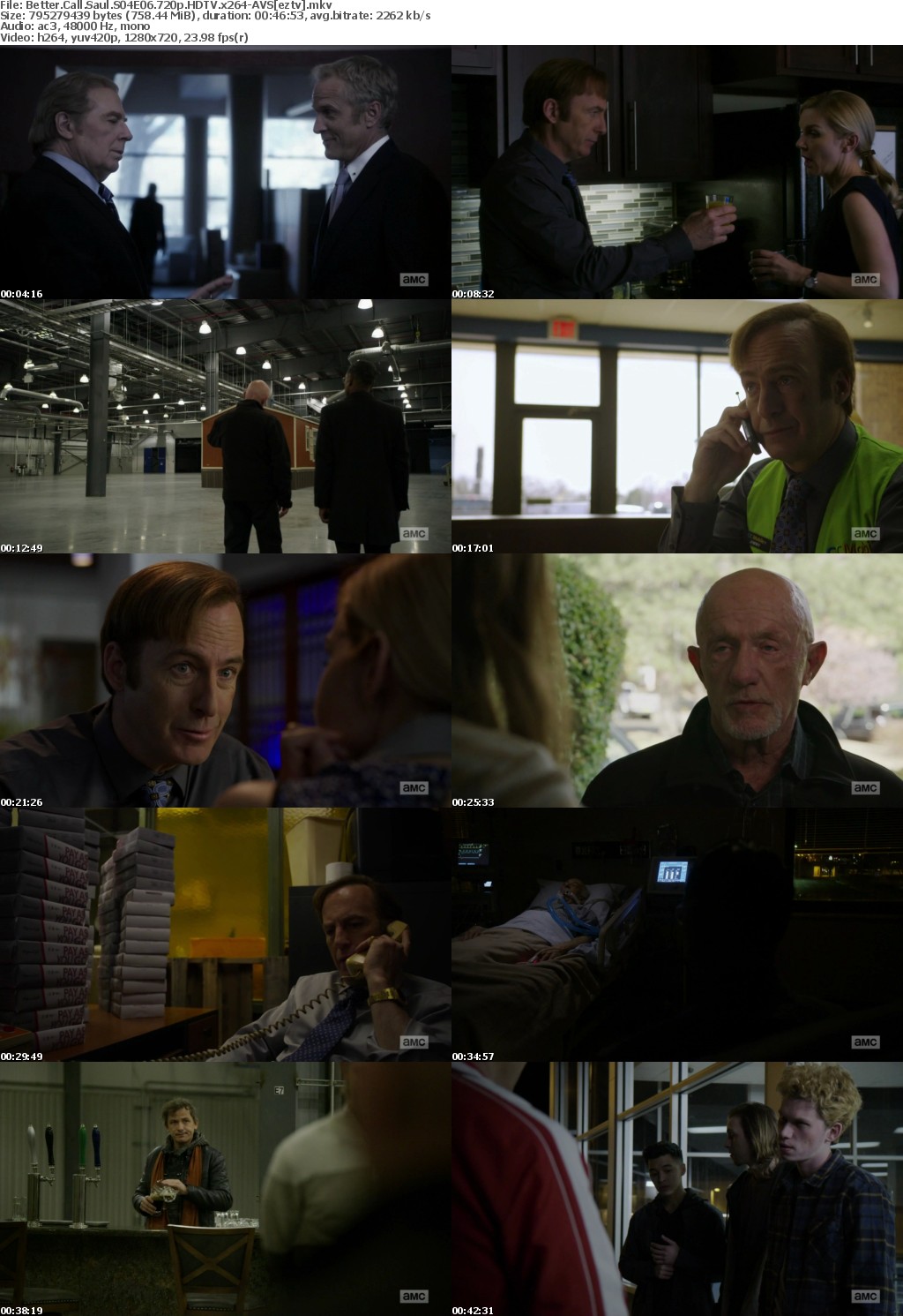 Better Call Saul S04E06 720p HDTV x264-AVS