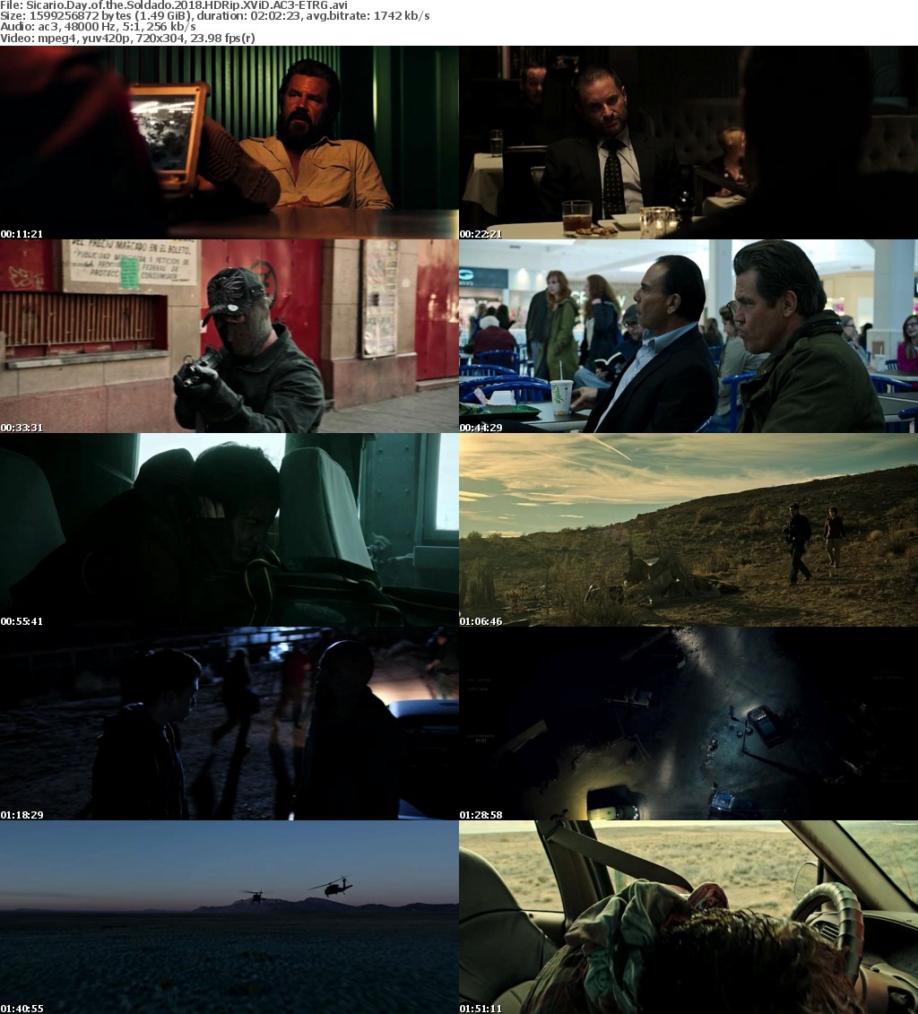 Sicario Day of the Soldado (2018) HDRip XViD AC3-ETRG