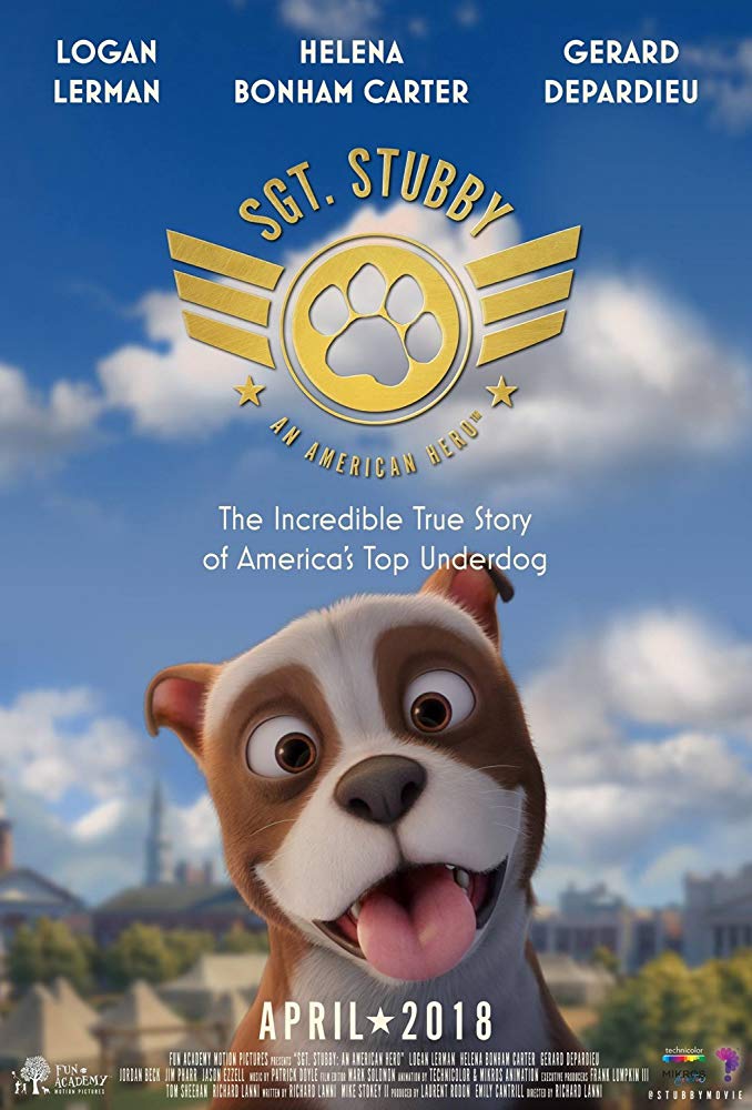 Sgt Stubby An American Hero (2018) 720p WEB-DL DD5.1 H264-CMRG