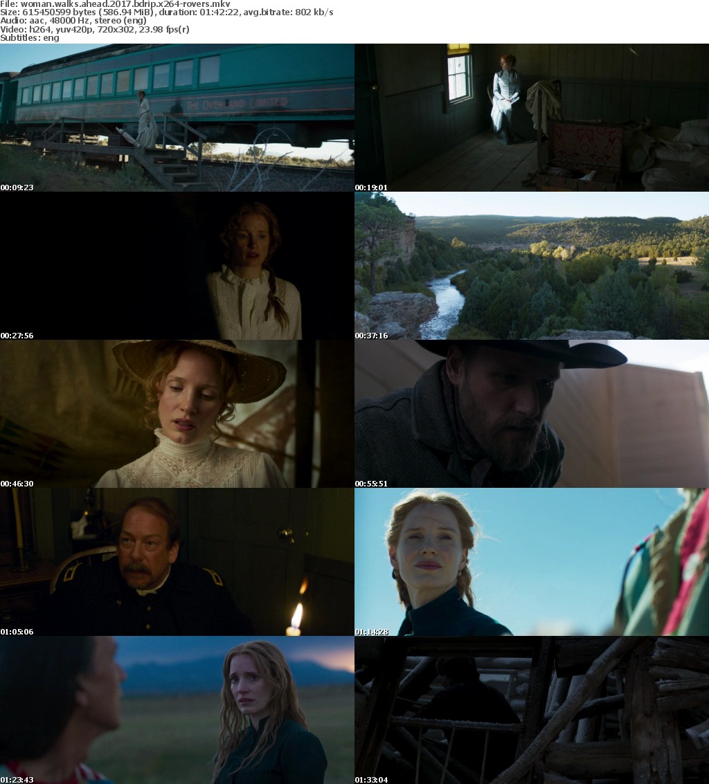 Woman Walks Ahead (2017) BDRip x264-ROVERS