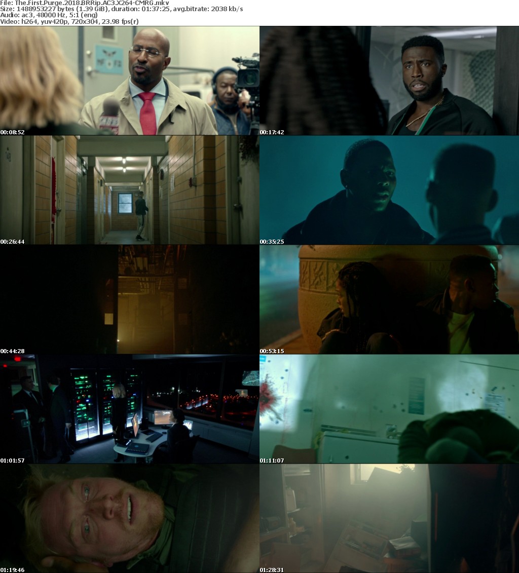 The First Purge (2018) BRRip AC3 X264-CMRG