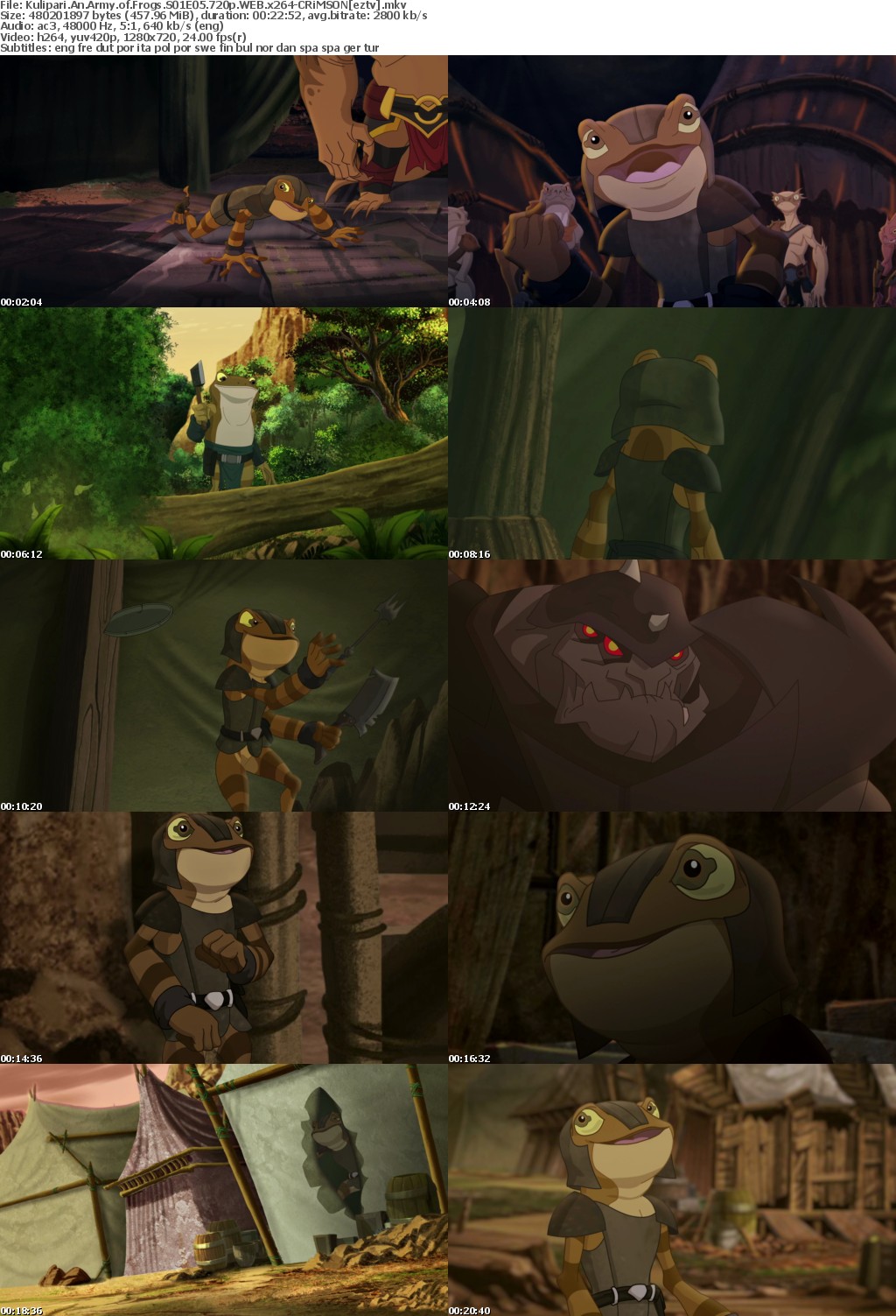 Kulipari An Army of Frogs S01E05 720p WEB x264-CRiMSON