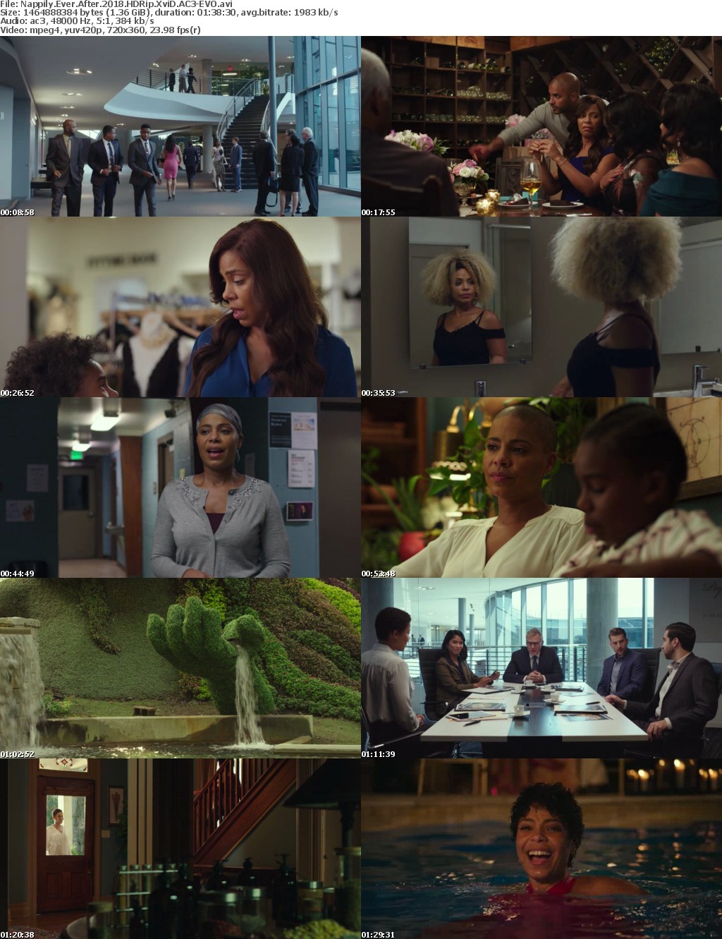 Nappily Ever After (2018) HDRip XviD AC3-EVO