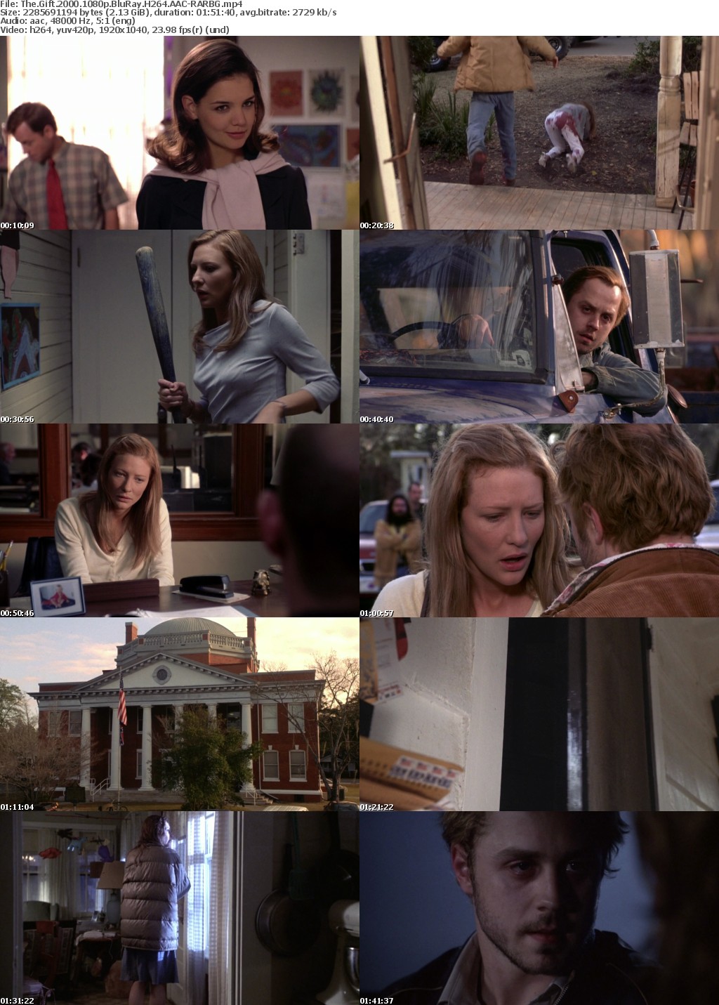 The Gift (2000) 1080p BluRay H264 AAC-RARBG