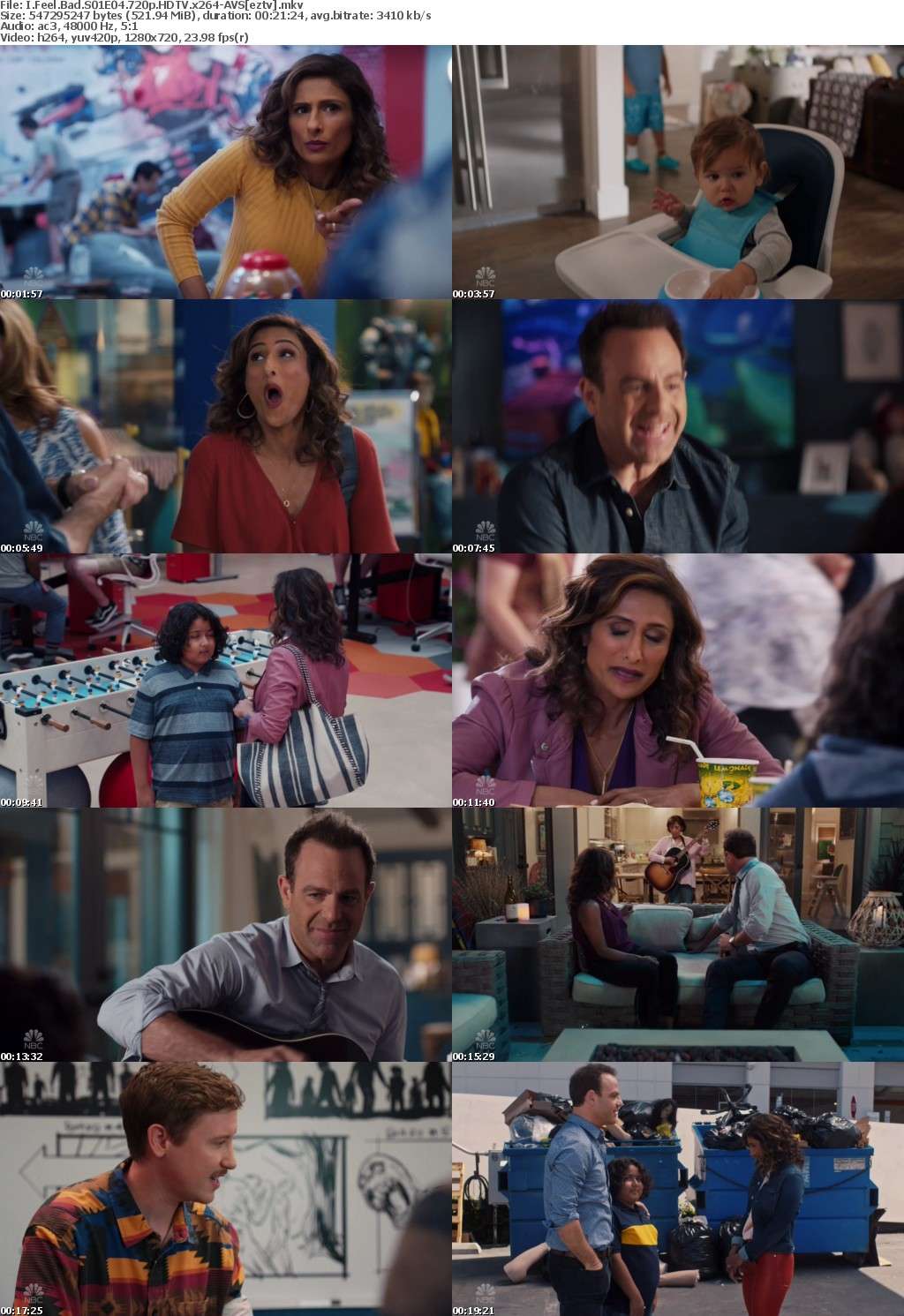 I Feel Bad S01E04 720p HDTV x264-AVS I Feel Bad S01E04 720p HDTV x264-AVS