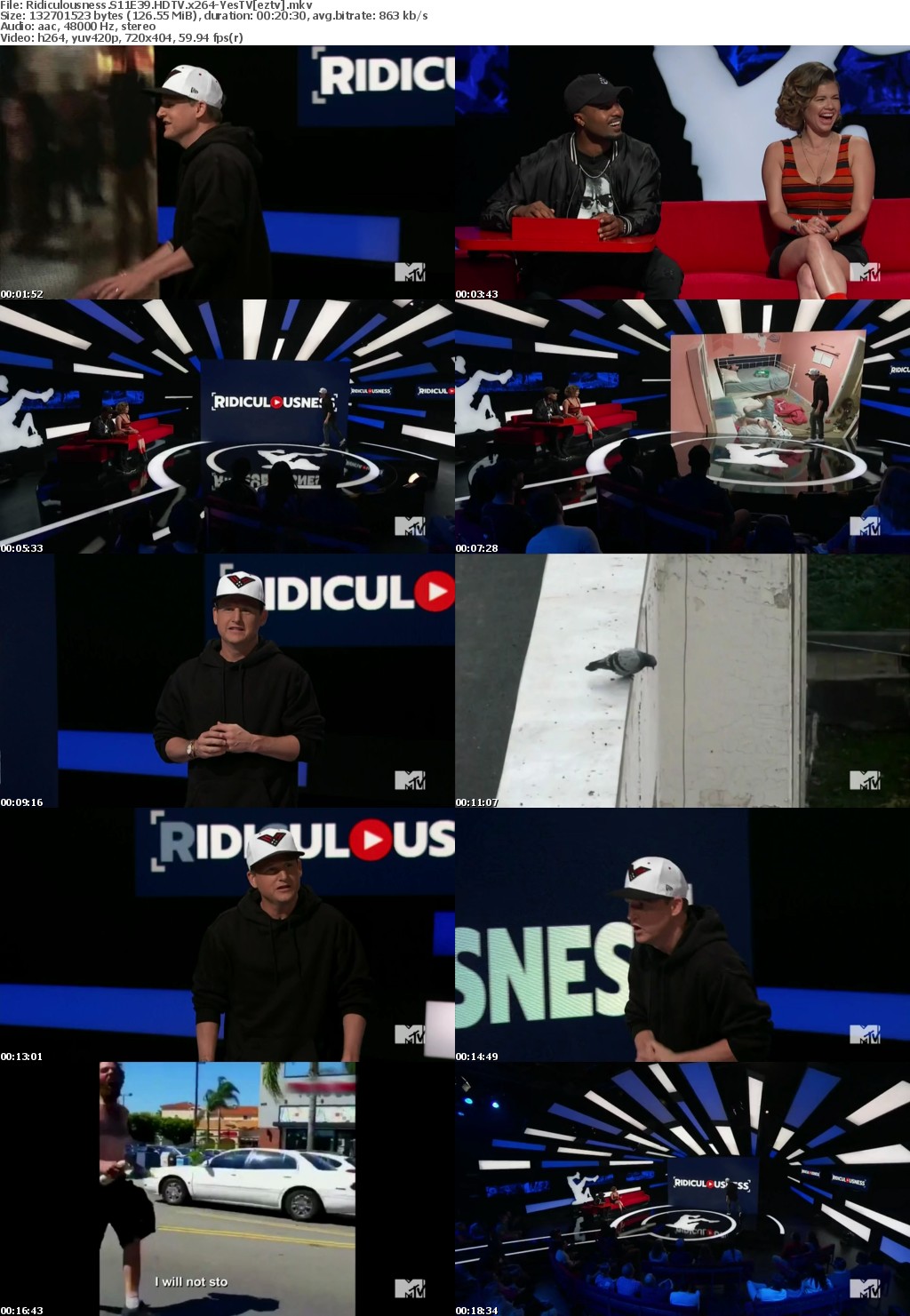 Ridiculousness S11E39 HDTV x264-YesTV