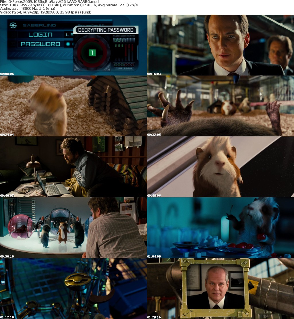 G-Force (2009) 1080p BluRay H264 AAC-RARBG