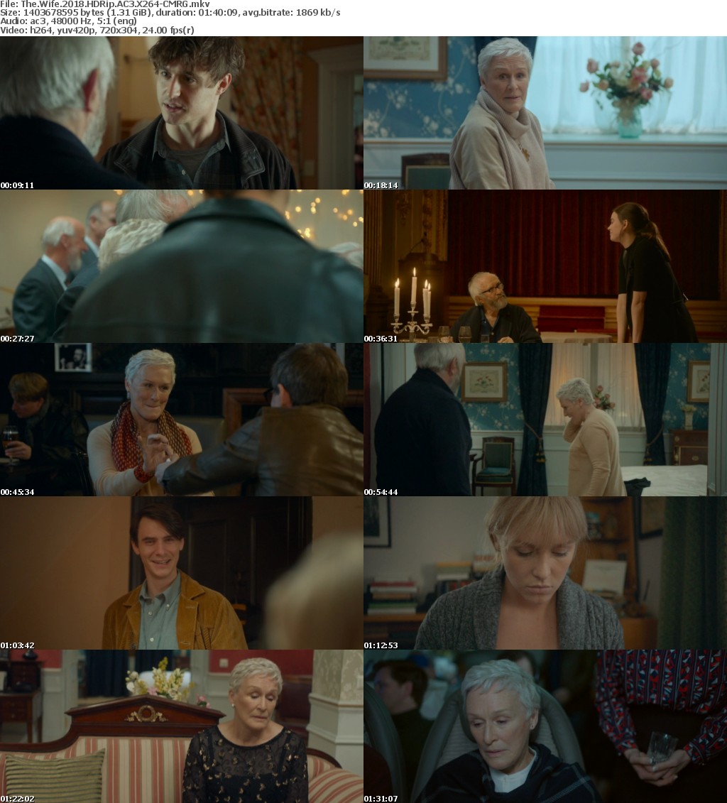 The Wife (2018) HDRip AC3 X264-CMRG