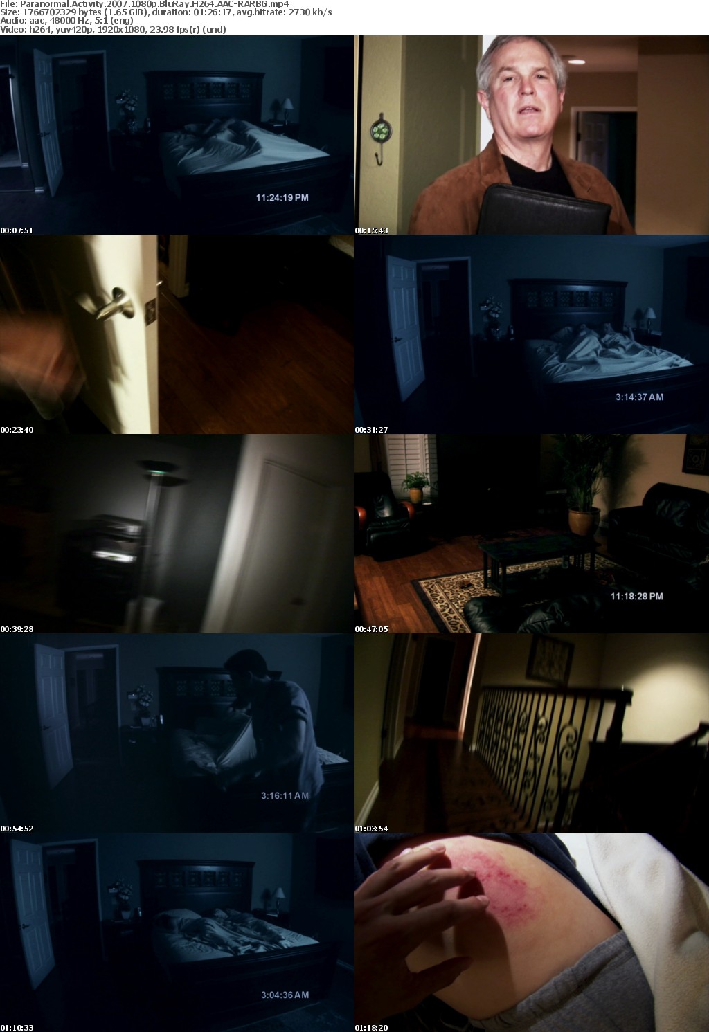 Paranormal Activity (2007) 1080p BluRay H264 AAC-RARBG