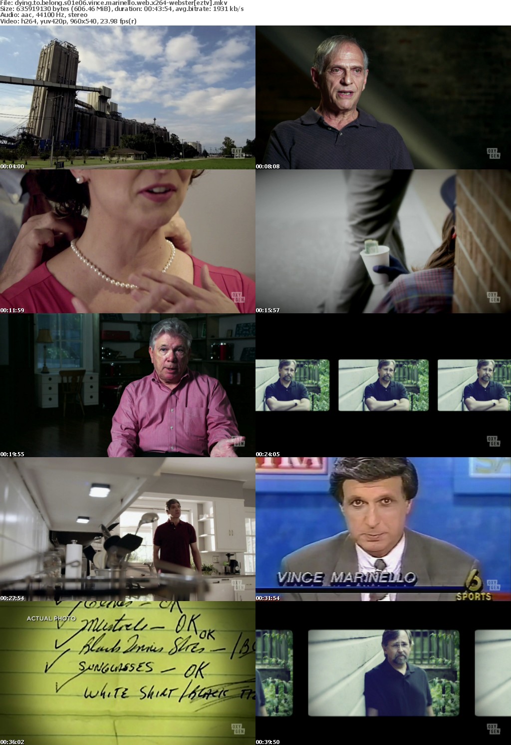 Dying To Belong S01E06 Vince Marinello WEB x264-WEBSTER