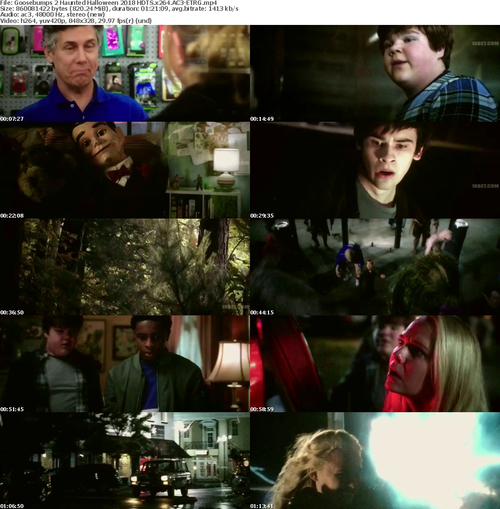 Goosebumps 2 Haunted Halloween (2018) HDTS x264 AC3-ETRG