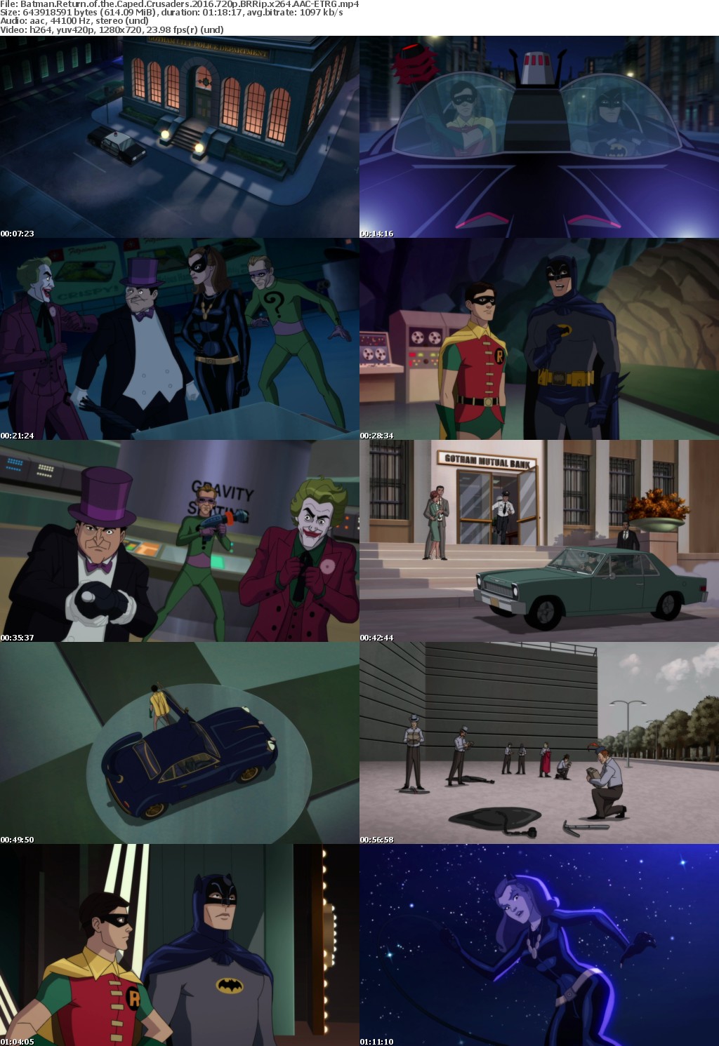 Batman Return of the Caped Crusaders (2016) 720p BRRip x264 AAC-ETRG