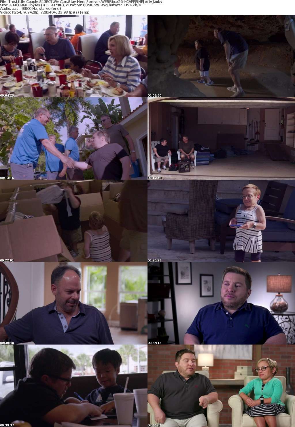 The Little Couple S13E07 We Can Stay Here Forever WEBRip x264-CAFFEiNE