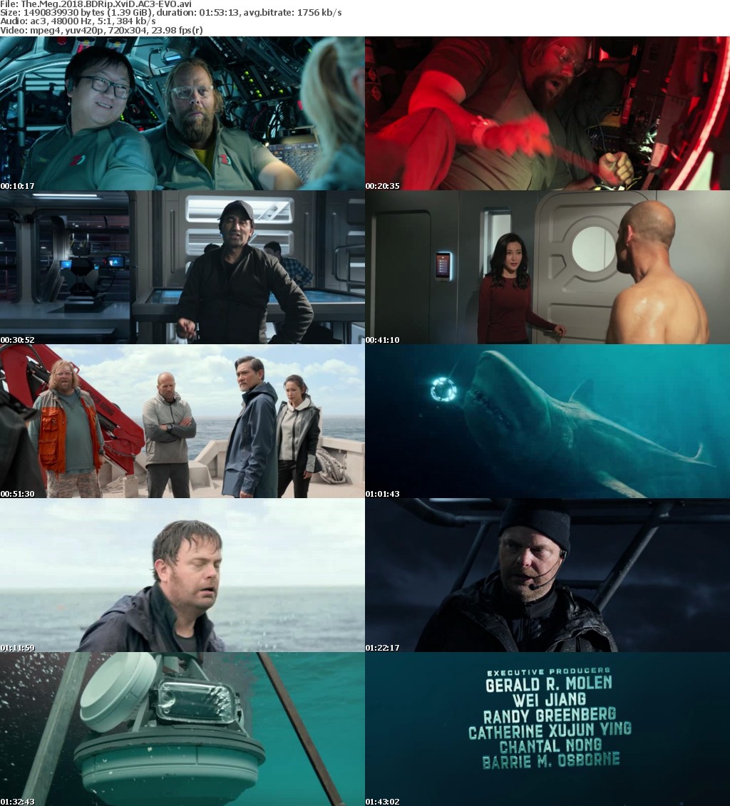 The Meg (2018) BDRip XviD AC3-EVO