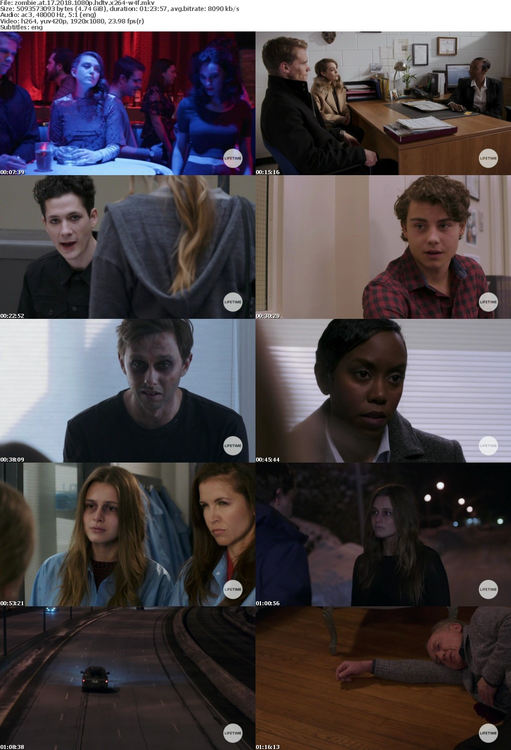 Zombie At 17 (2018) 1080p HDTV x264-W4F