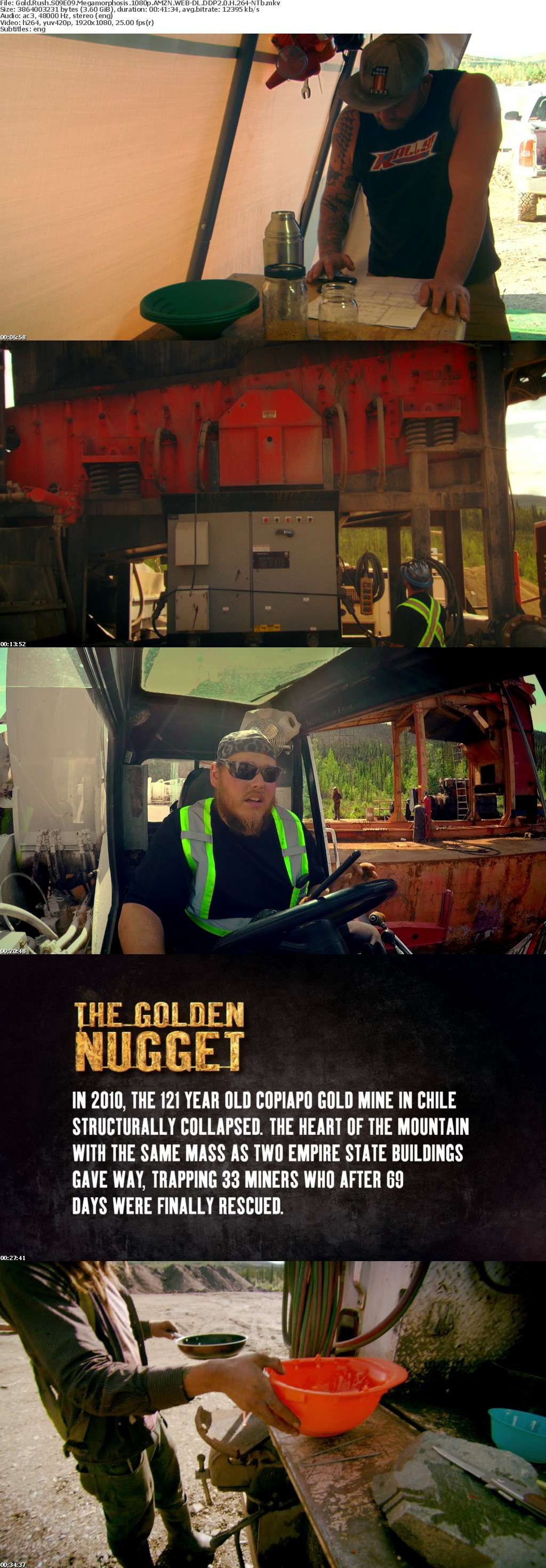 Gold Rush S09E09 Megamorphosis 1080p AMZN WEB-DL DDP2 0 H 264-NTb Gold Rush S09E09 Megamorphosis 1080p AMZN WEB-DL DDP2 0 H 264-NTb
