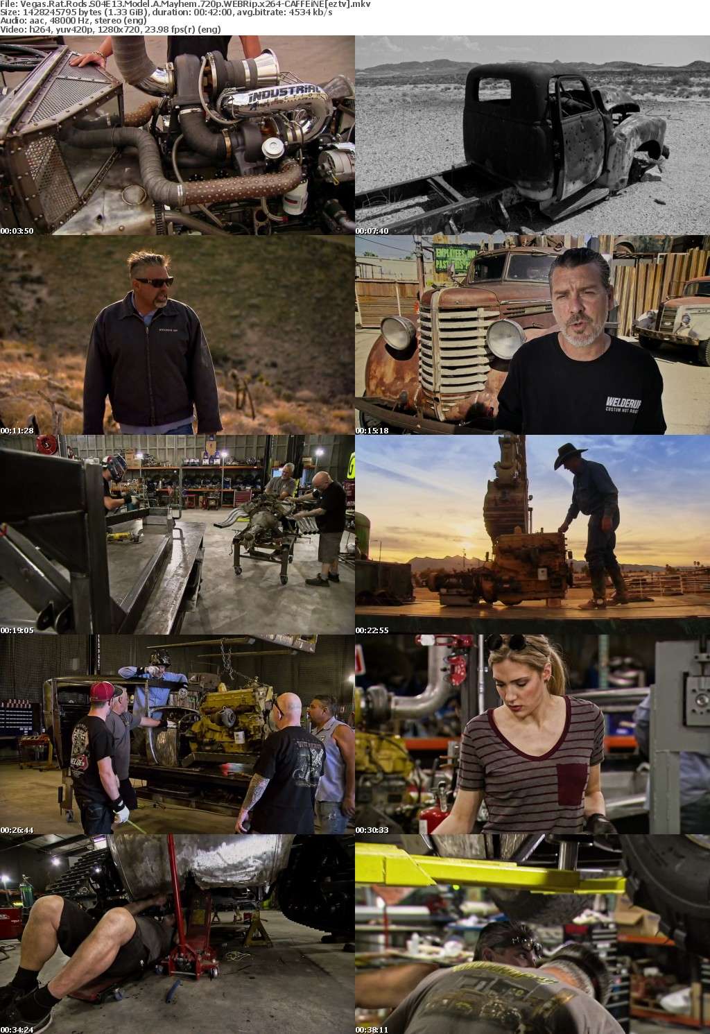 Vegas Rat Rods S04E13 Model A Mayhem 720p WEBRip x264-CAFFEiNE