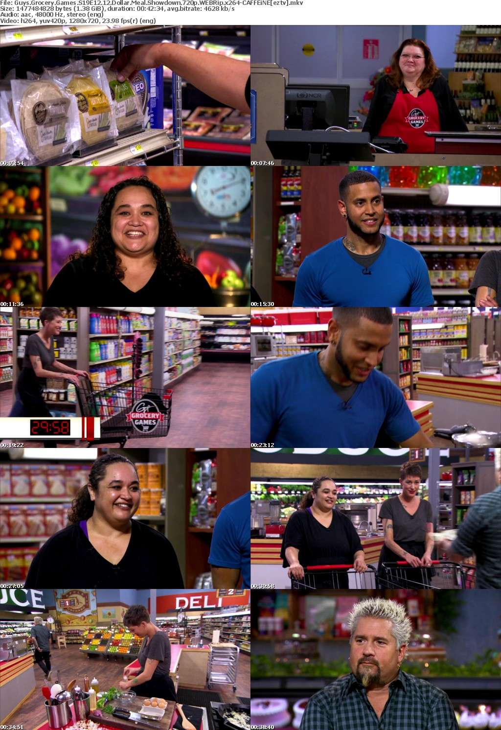 Guys Grocery Games S19E12 12 Dollar Meal Showdown 720p WEBRip x264-CAFFEiNE