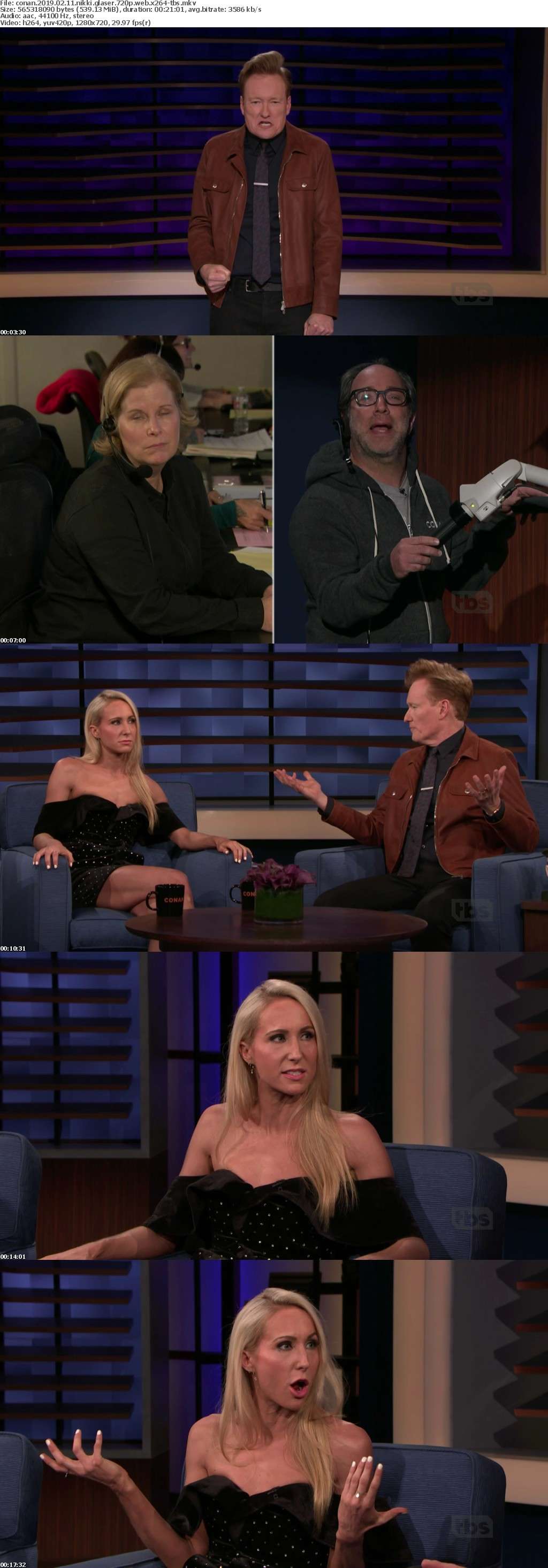 Conan 2019 02 11 Nikki Glaser 720p WEB x264-TBS Conan 2019 02 11 Nikki Glaser 720p WEB x264-TBS
