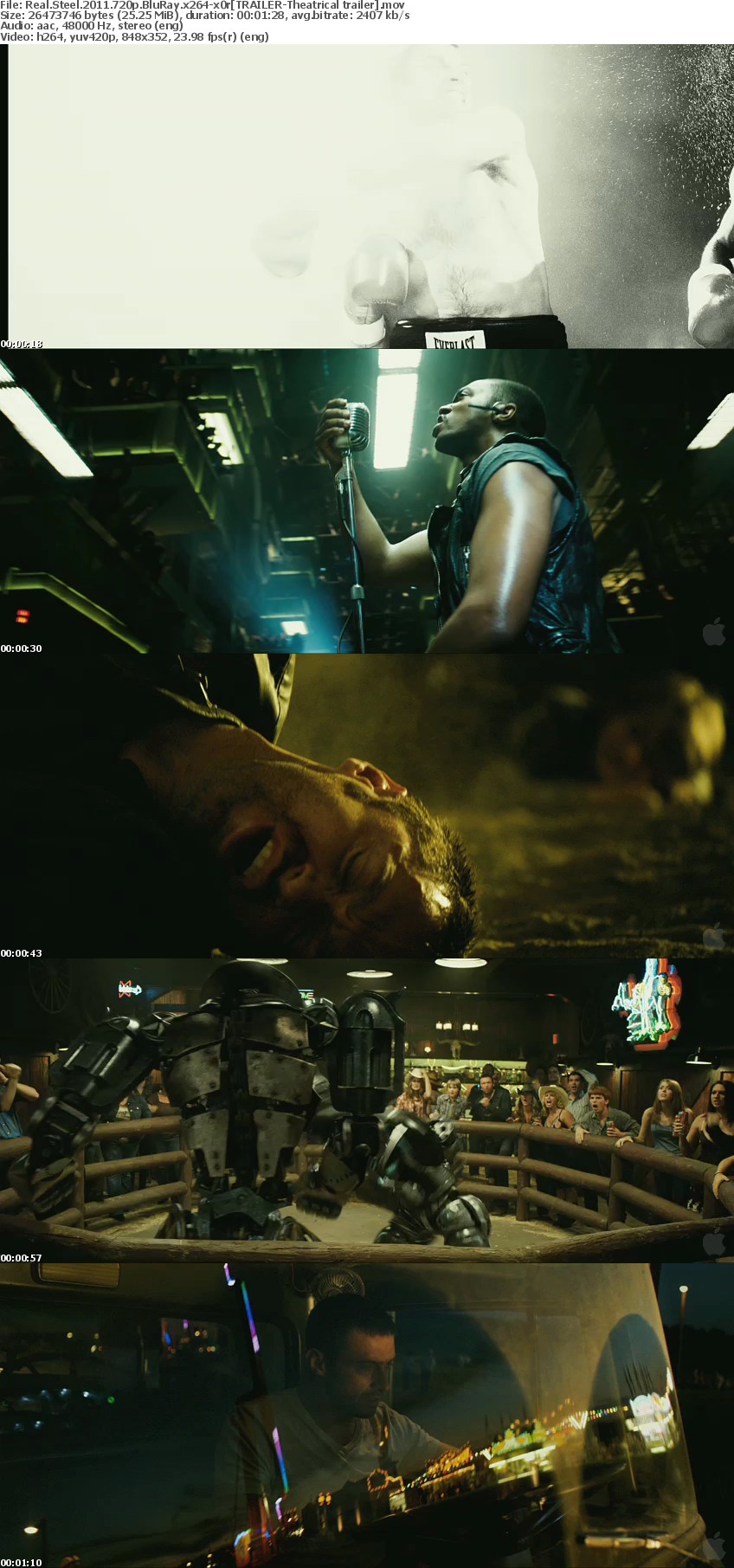 Real Steel 2011 720p BluRay x264-x0r Real Steel 2011 720p BluRay x264-x0r