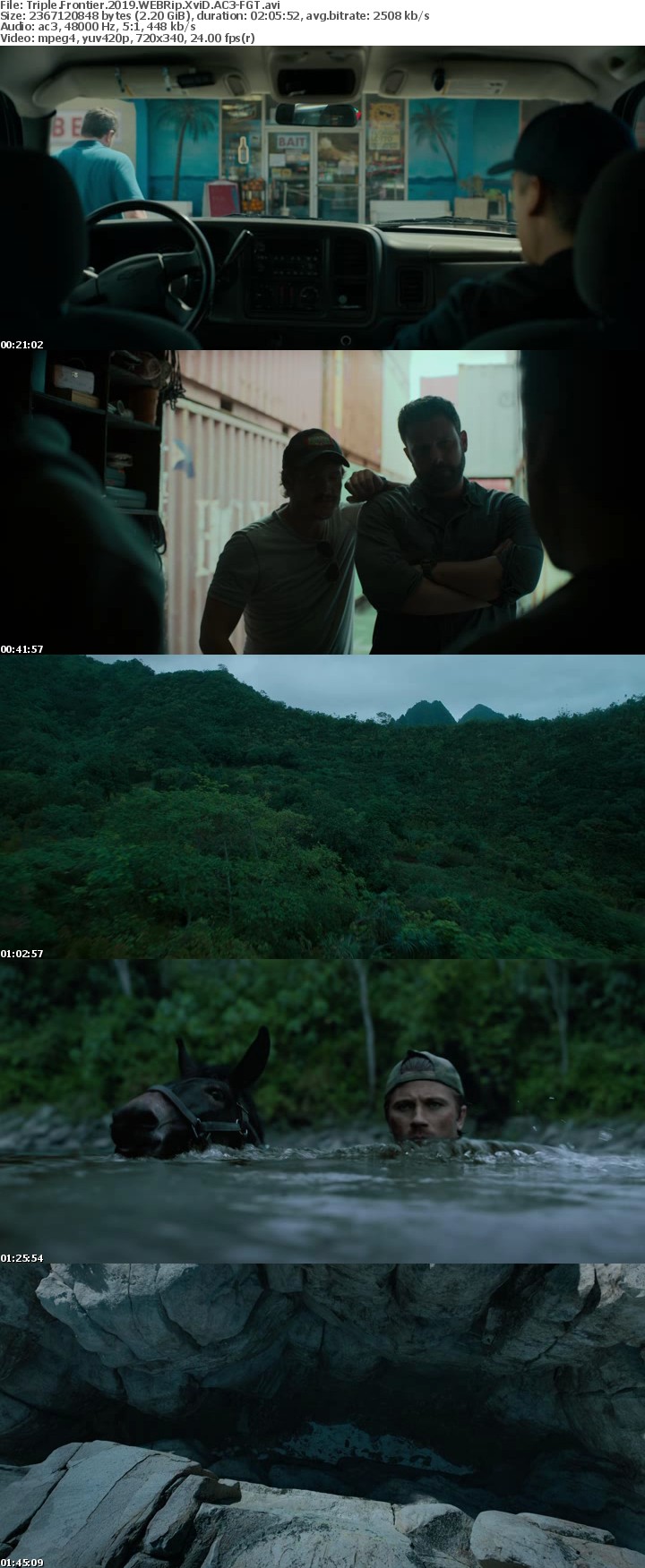 Triple Frontier 2019 WEBRip XviD AC3-FGT Triple Frontier 2019 WEBRip XviD AC3-FGT