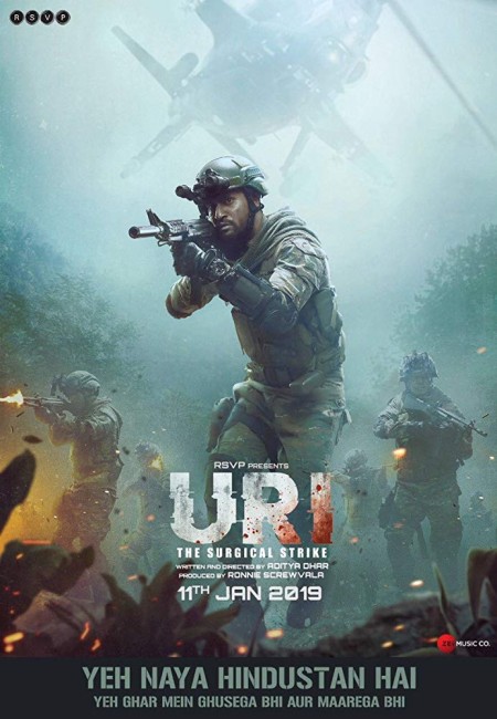 URI The Surgical Strike 2019 Hindi 720p HDRip x264 AAC-BOLLYROCKERS