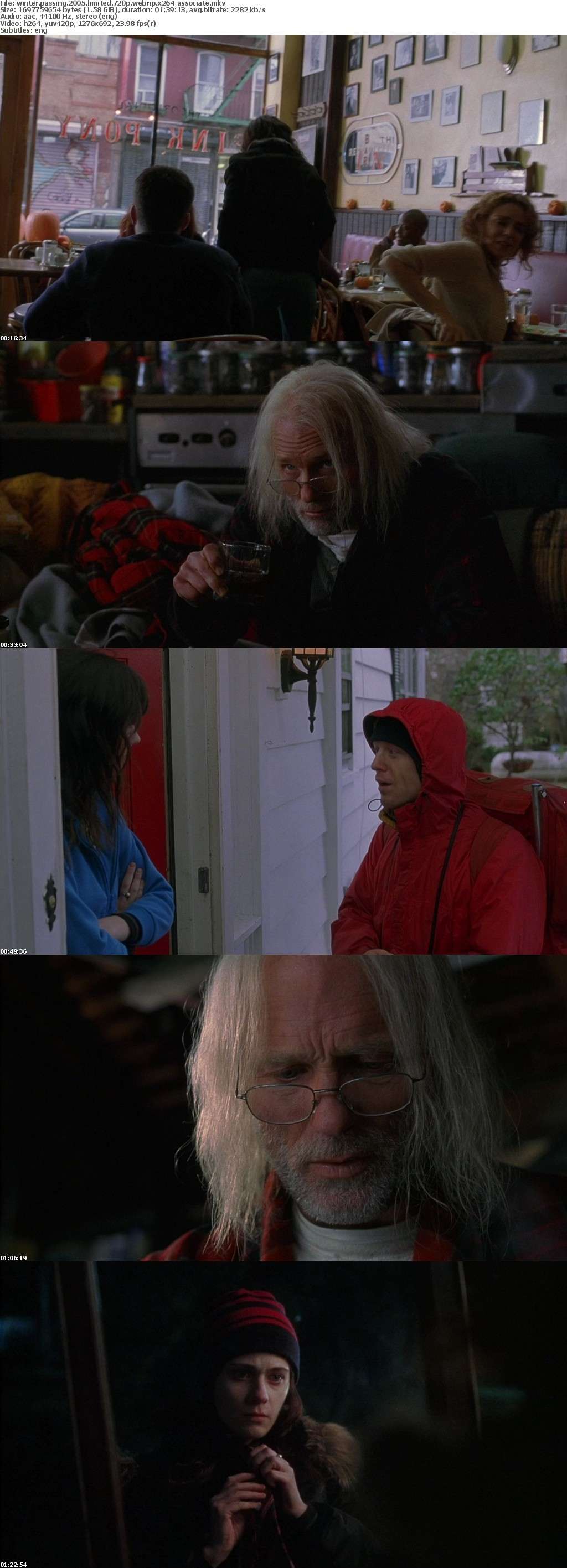 Winter Passing 2005 LIMITED 720p WEBRip x264-ASSOCiATE Winter Passing 2005 LIMITED 720p WEBRip x264-ASSOCiATE