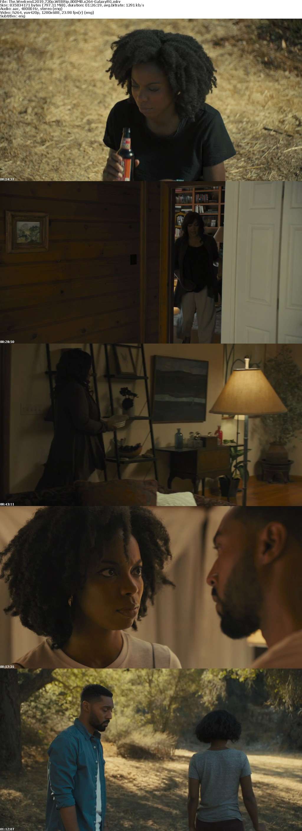The Weekend 2019 720p WEBRip 800MB x264-GalaxyRG The Weekend 2019 720p WEBRip 800MB x264-GalaxyRG